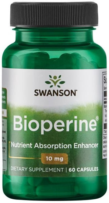 Swanson Bioperine, 10mg 60 caps