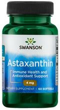 Swanson Astaxanthin, 4mg 60 softgels