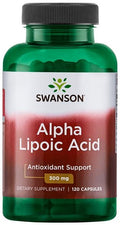 Swanson Alpha Lipoic Acid, 300mg 120 caps