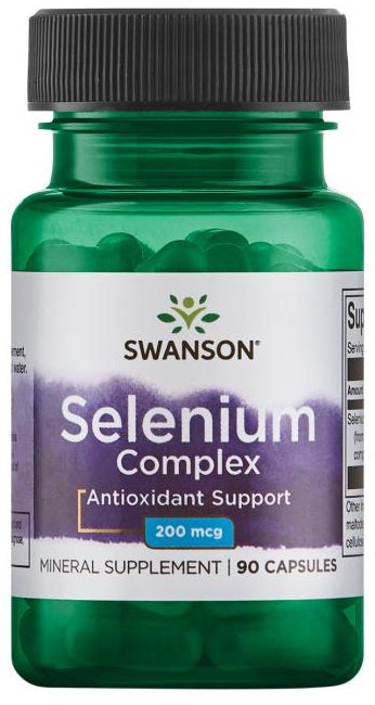 Swanson Selenium Complex, 200mcg 90 caps