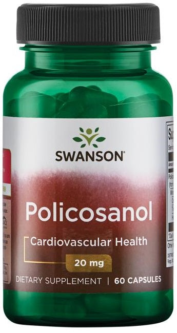 Swanson Policosanol, 20mg 60 caps