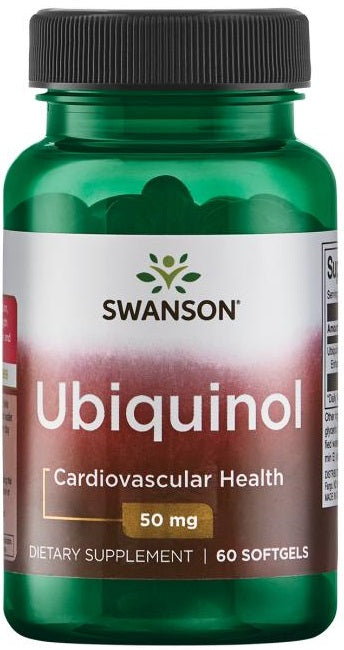 Swanson Ubiquinol, 50mg 60 softgels