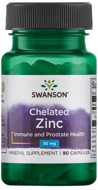Swanson Albion Zinc, 30mg 90 caps