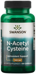 Swanson N-Acetyl Cysteine, 600mg 100 caps
