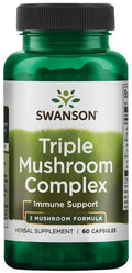 Swanson Triple Mushroom Standardized Complex 60 caps