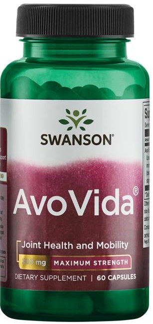 Swanson AvoVida, 300mg Maximum Strength 60 caps