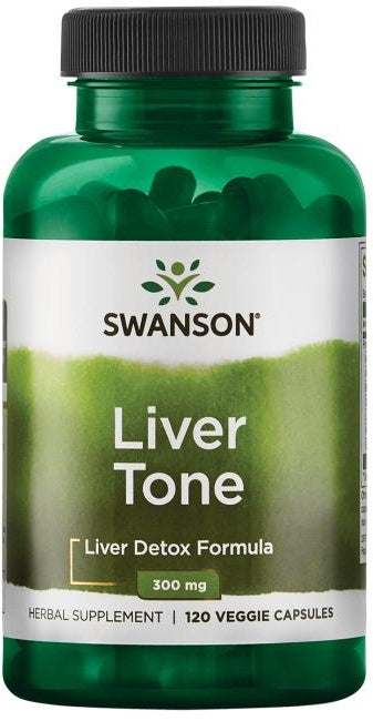 Swanson Liver Tone Liver Detox Formula, 300mg 120 vcaps