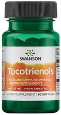 Swanson Tocotrienols, 50mg 60 softgels