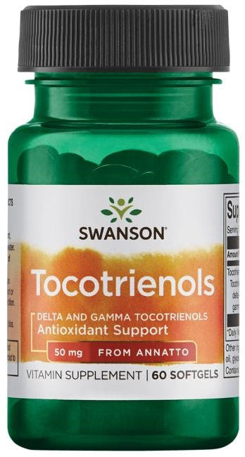 Swanson Tocotrienols, 50mg 60 softgels