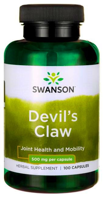 Swanson Devil's Claw, 500mg 100 caps