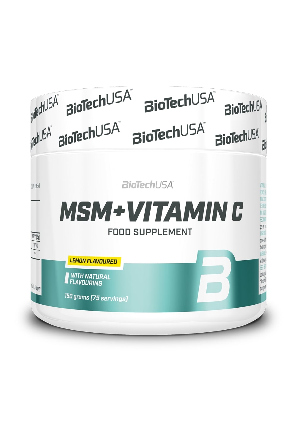 BioTechUSA MSM + Vitamin C, Lemon 150g