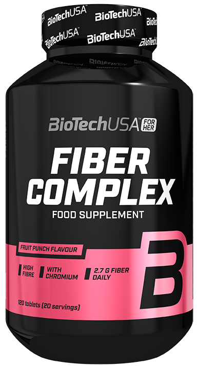 BioTechUSA Fiber Complex, Fruit Punch 120 tablets