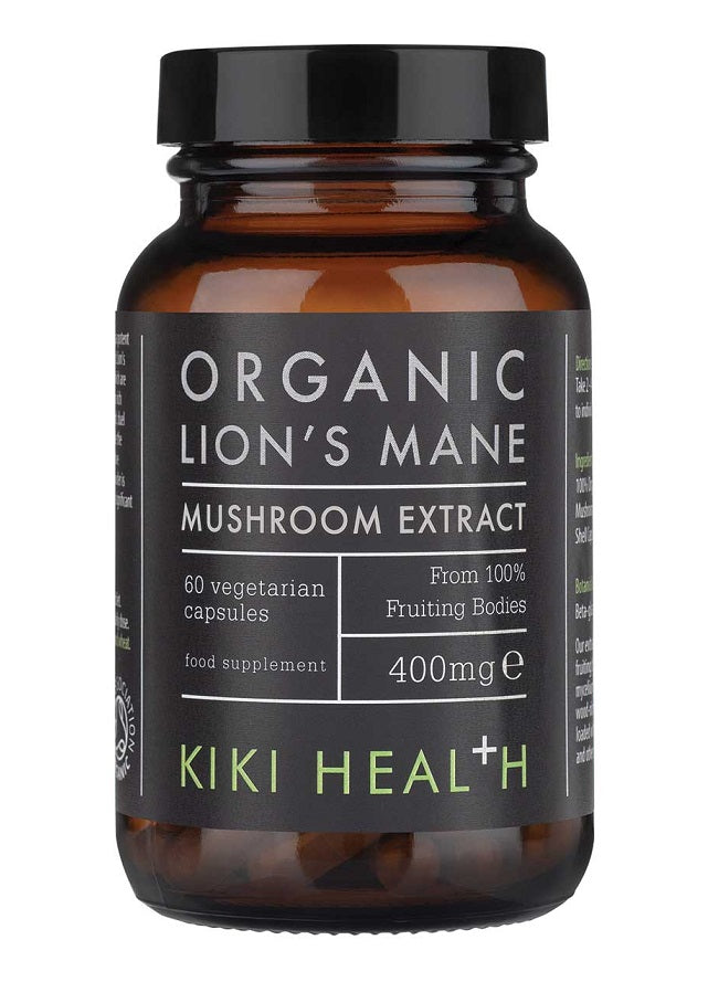 KIKI Health Lion's Mane's Extract, 400mg 60 vcaps