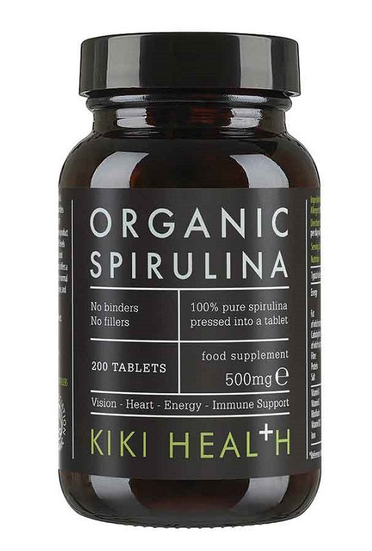 KIKI Health Spirulina, 500mg 200 tablets