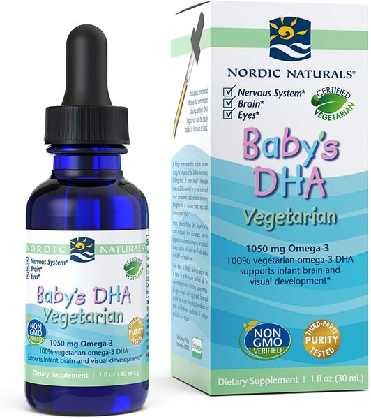 Nordic Naturals Baby's DHA Vegetarian, 1050mg 30 ml.