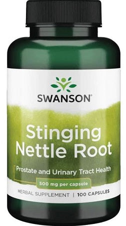 Swanson Stinging Nettle Root, 500mg 100 caps