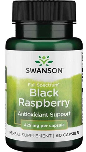 Swanson Full Spectrum Black Raspberry, 425mg 60 caps