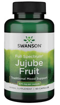 Swanson Full Spectrum Jujube Fruit, 675mg 60 caps