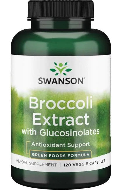Swanson Broccoli Extract with Glucosinolates 120 vcaps