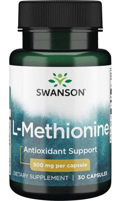 Swanson L-Methionine, 500mg 30 caps