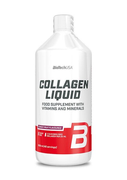 BioTechUSA Collagen Liquid, Forest Fruit 1000 ml.