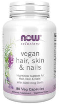 NOW Foods Vegan Hair, Skin & Nails 90 vcaps