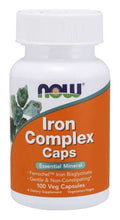 NOW Foods Iron Complex Caps 100 vcaps