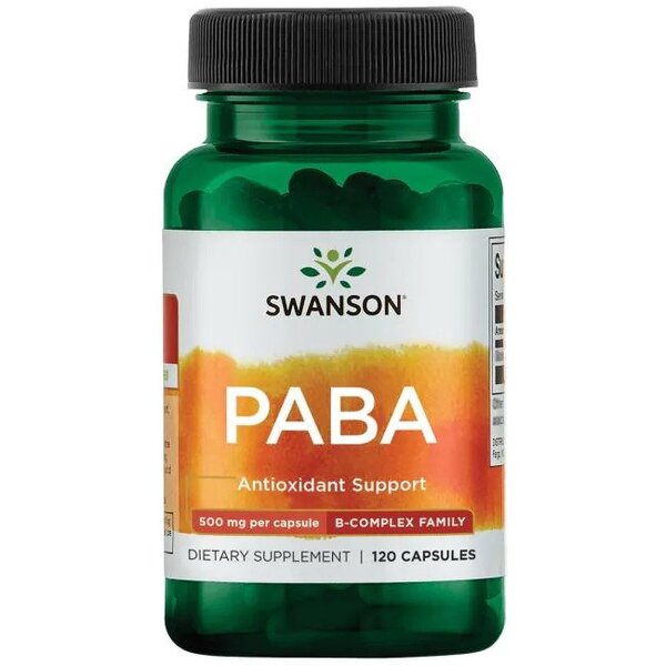Swanson PABA, 500mg 120 caps