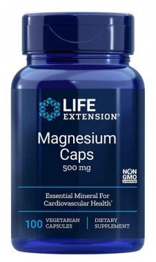 Life Extension Magnesium Caps, 500mg 100 vcaps