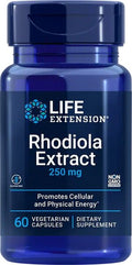 Life Extension Rhodiola Extract, 250mg 60 vcaps
