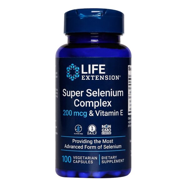 Life Extension Super Selenium Complex & Vitamin E 100 vcaps