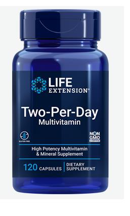 Life Extension Two-Per-Day 120 caps
