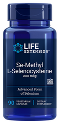 Life Extension Se-Methyl L-Selenocysteine, 200mcg 90 vcaps