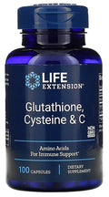 Life Extension Glutathione, Cysteine & C 100 caps