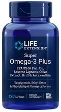 Life Extension Super Omega-3 Plus 120 softgels