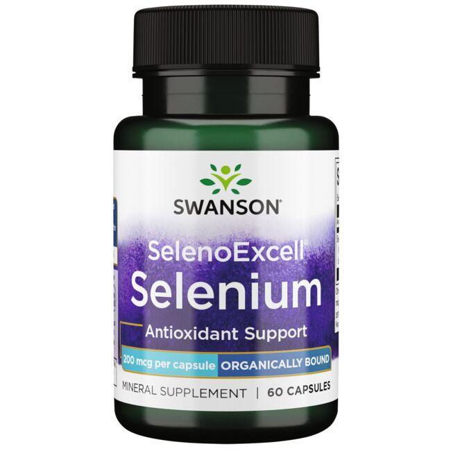 Swanson SelenoExcell Selenium, 200mcg 60 caps