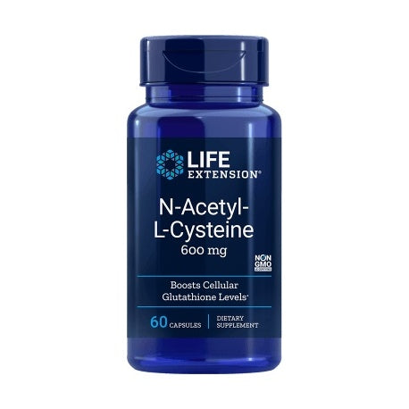 Life Extension N-Acetyl-L-Cysteine, 600mg 60 caps