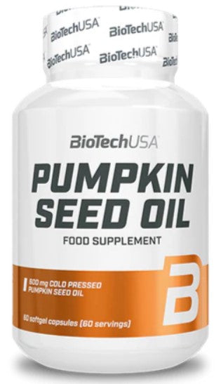 BioTechUSA Pumpkin Seed Oil, 1000mg 60 softgels