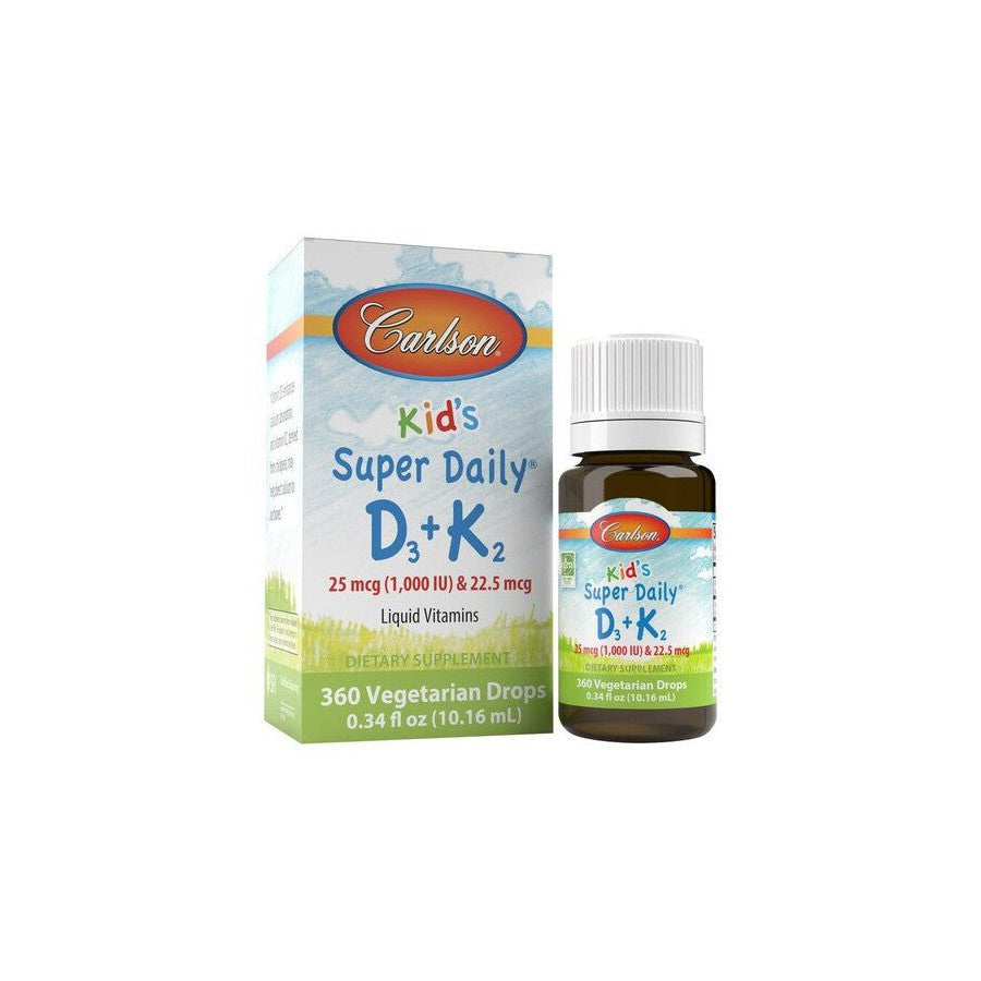 Carlson Labs Kid's Super Daily D3 + K2 10 ml.