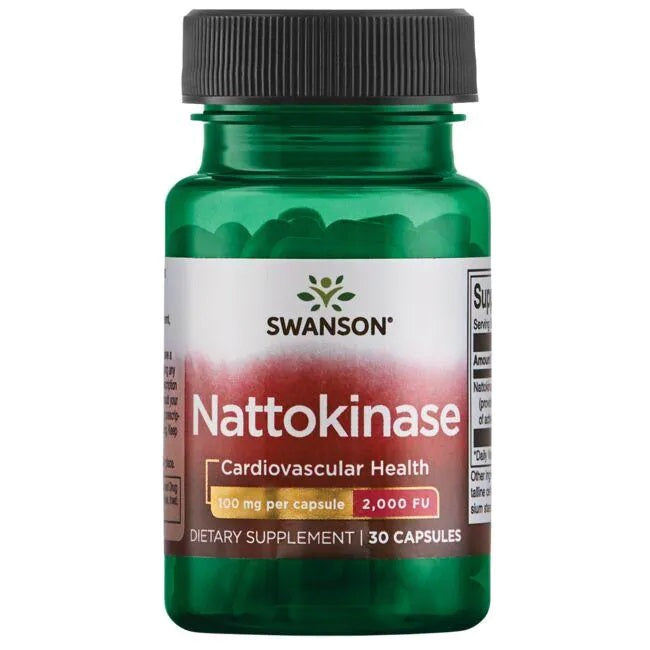 Swanson Nattokinase, 100mg 30 caps
