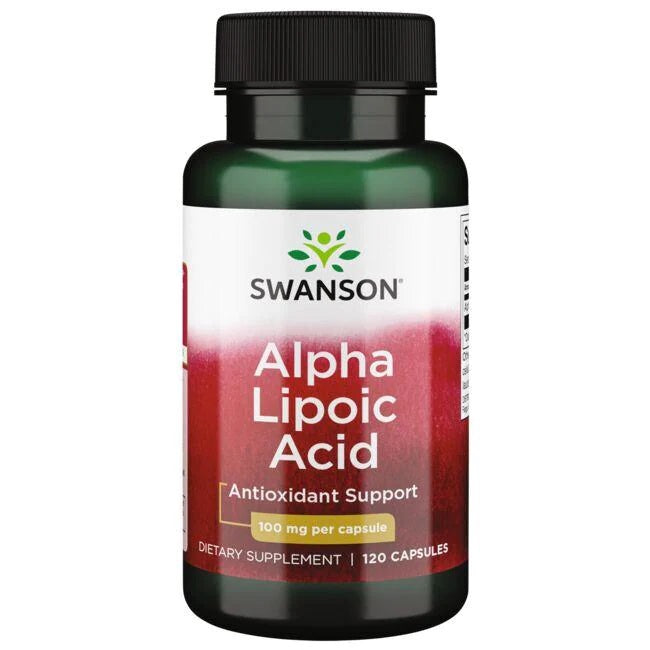 Swanson Alpha Lipoic Acid, 100mg 120 caps
