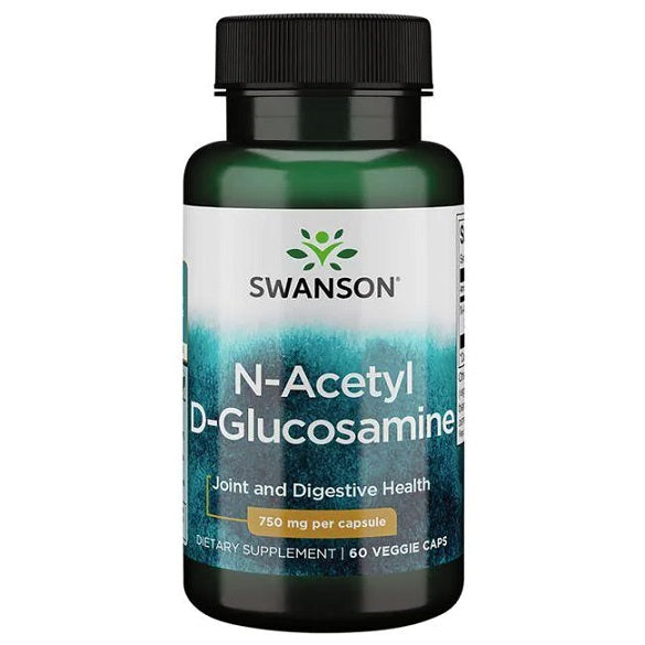 Swanson N-Acetyl D-Glucosamine, 750mg 60 vcaps