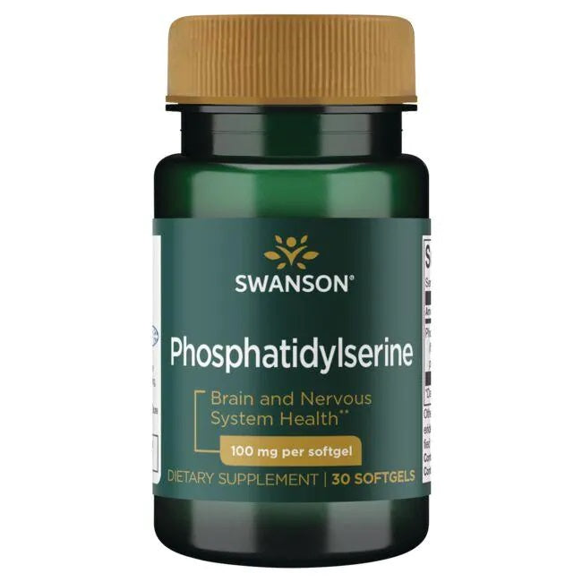 Swanson Phosphatidylserine, 100mg 30 softgels