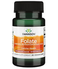 Swanson Folate (5-Methyltetrahydrofolic Acid), 400mcg 30 vcaps