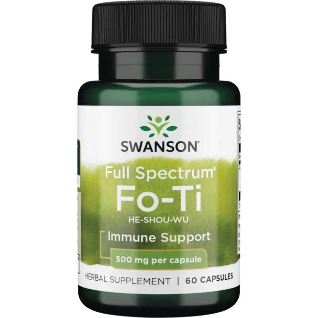 Swanson Full Spectrum Fo-Ti, 500mg 60 caps