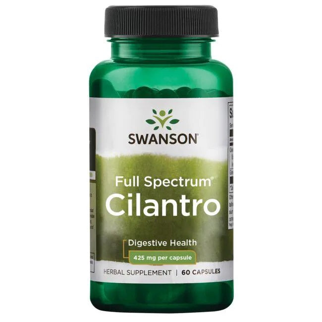 Swanson Full Spectrum Cilantro, 425mg 60 caps