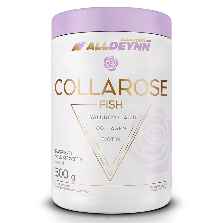 Allnutrition AllDeynn Collarose Fish, Raspberry Wild Strawberry 300g
