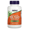NOW Foods Milk Thistle Extract with Artichoke & Dandelion, 300mg Double Strength 100 vcaps