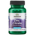 Swanson Zinc Citrate, 30mg 60 caps