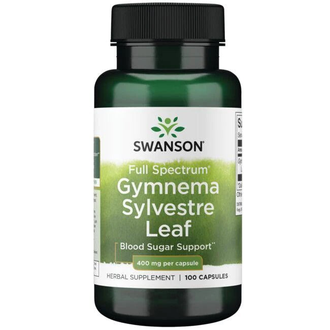Swanson Full Spectrum Gymnema Sylvestre Leaf, 400mg 100 caps